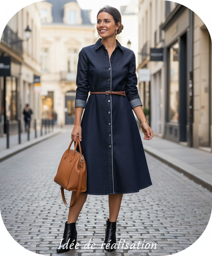 Robe en jean - Idée de réalisation
