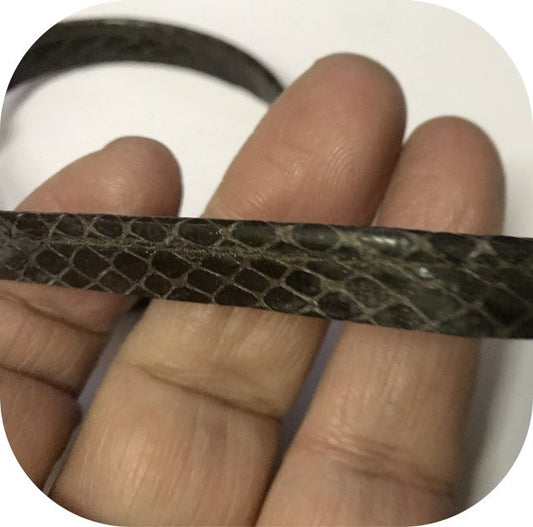 Chocolate Brown Matte Faux Leather Piping by the Meter Sewing.