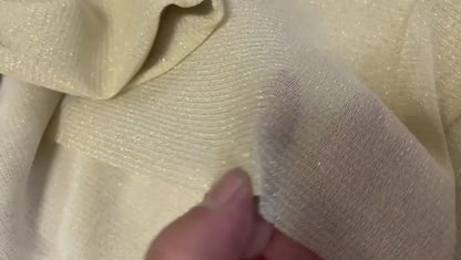 Tulle Résille Or Lycra  EN 1 Mètre 85 De Largeur   pour justaucorps, Danse, Lingerie.