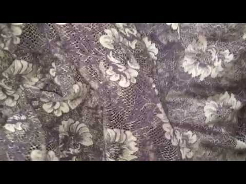Large Width Lycra Lace Fabric in Parma