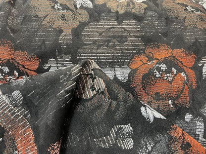 Brocart de laine haute couture.- vendu au mètre