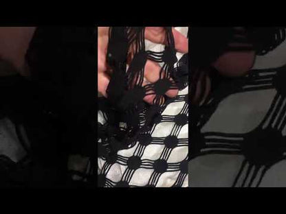 Tissu Filet Au Mètre En  Lycra Noir En Grande Largeur, Lingerie Et Customisations.