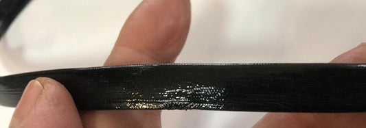 Cinta de piel sintética brillante de 10 mm: un destello de creatividad