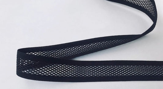 Ruban Lycra Elastique Au Mètre En 2 Cm Noir Pour Lingerie et Customisation.