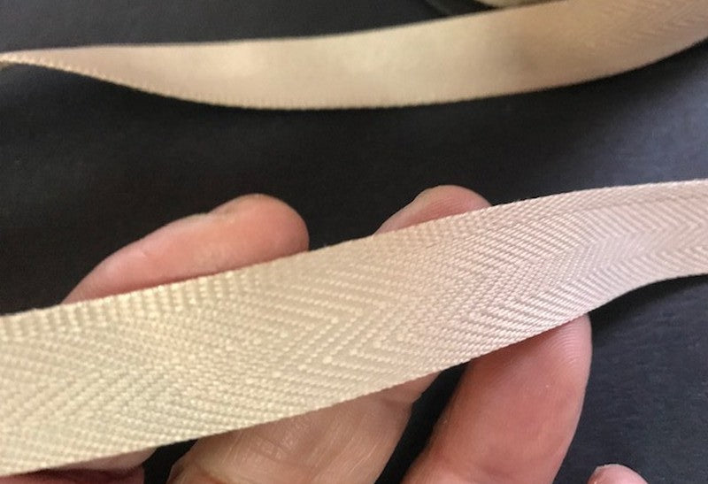 Ruban Talonnette Beige Au Mètre.