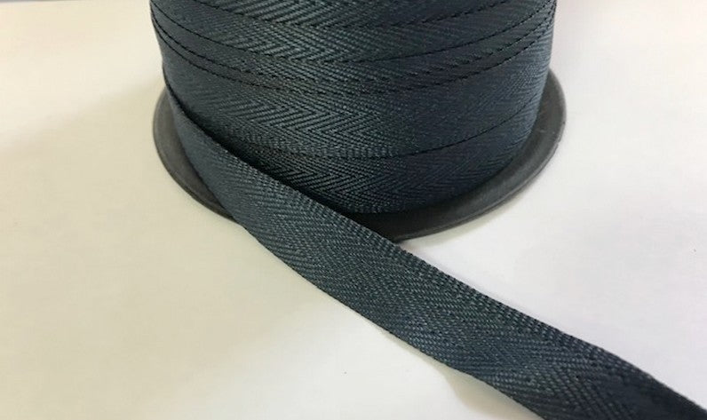 Ruban Talonnette Bleu Marine Au Mètre.