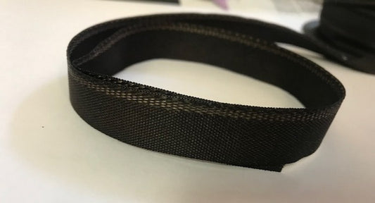 Ruban Talonnette Marron Au Mètre.