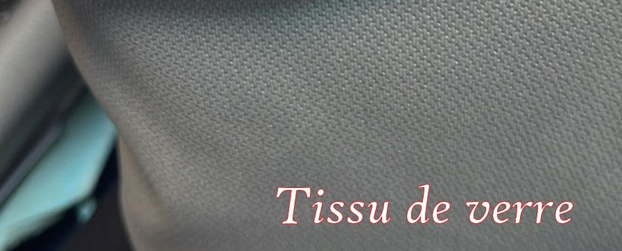 Grey glass fabric by the meter - Sold by the linear meter