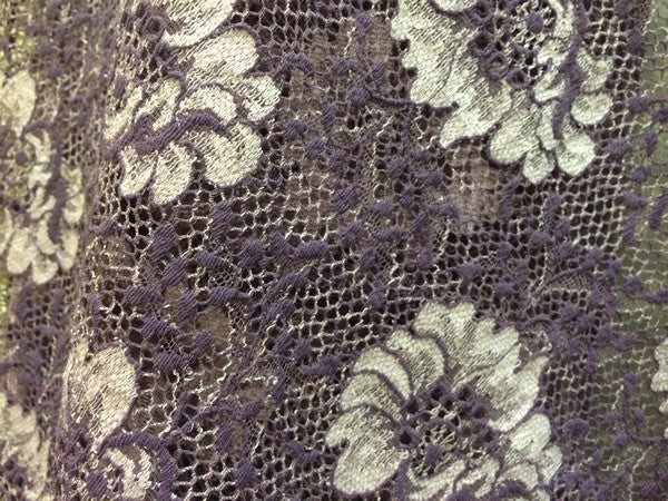 Large Width Lycra Lace Fabric in Parma