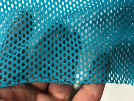 Tissu Filet Lycra au MètreTurquoise Couture