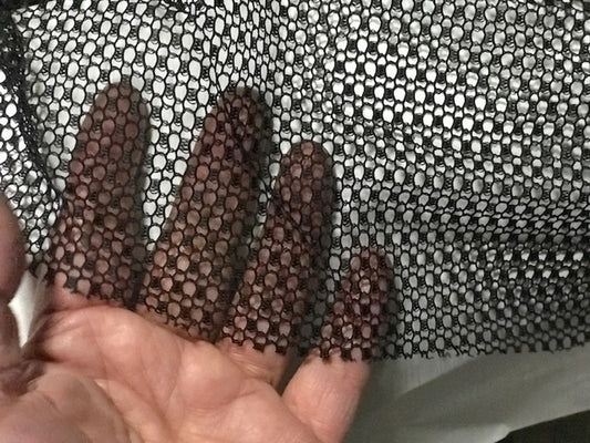 Black Net Fabric by the Meter Sewing