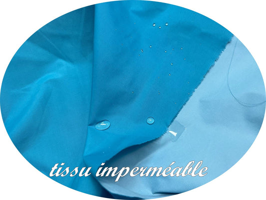 Turquoise Waterproof Fabric By The Meter Sewing