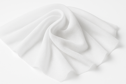 White Lycra Mesh Fabric – 1m30 Wide – Bi-stretch