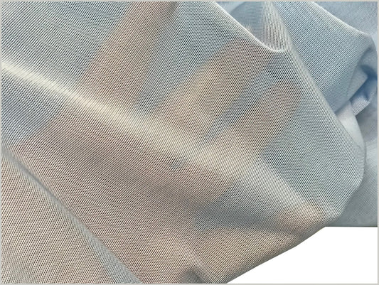 Tissu Résille Serré Lycra Au Mètre Bleu ciel Pour Justaucorps.
