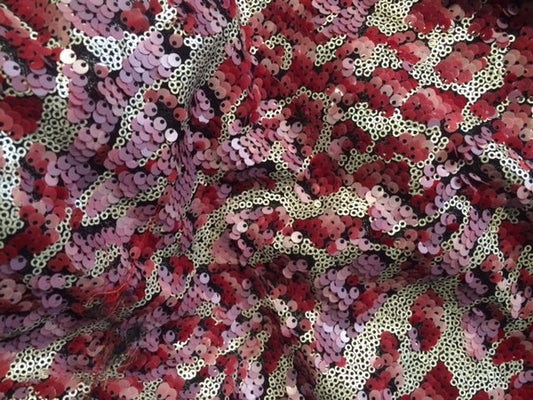 Tissu Sequins Paillette Au Mètre, En grande Largeur, Multicolor.