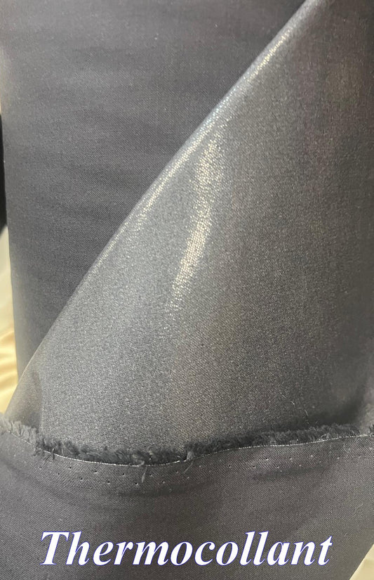 Tela Termoadhesiva Negra – Refuerzo y Soporte Ideal para Coser.
