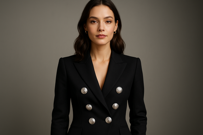 17mm Flat Metal Button – Shiny Silver Hammered Finish